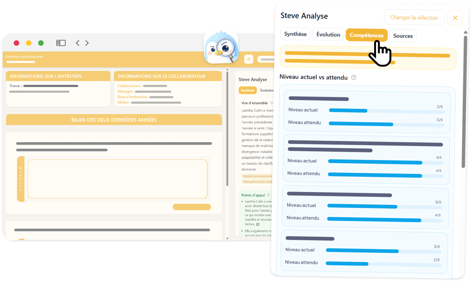 analyse IA compétences