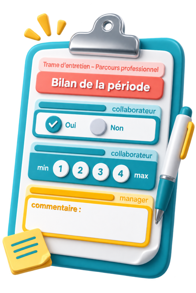 Trame d'entretien de parcours professionnel